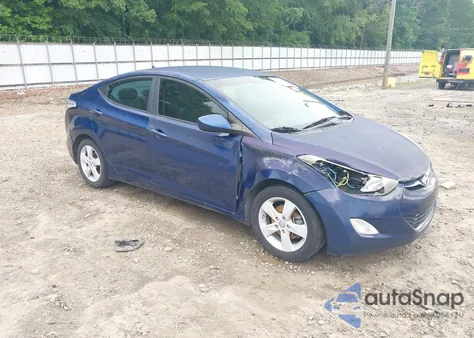 2013 Hyundai Elantra Gls из США, поврежденный, VIN KMHDH4AE7DU809260